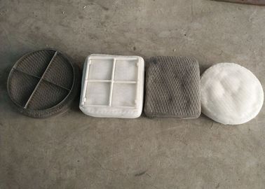 蒸気液体分離器 ワイヤメッシュパッド SS とプラスチック材料の両方
