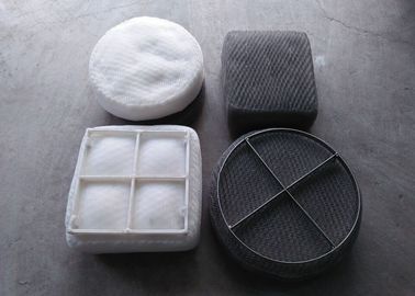 蒸気液体分離器 ワイヤメッシュパッド SS とプラスチック材料の両方